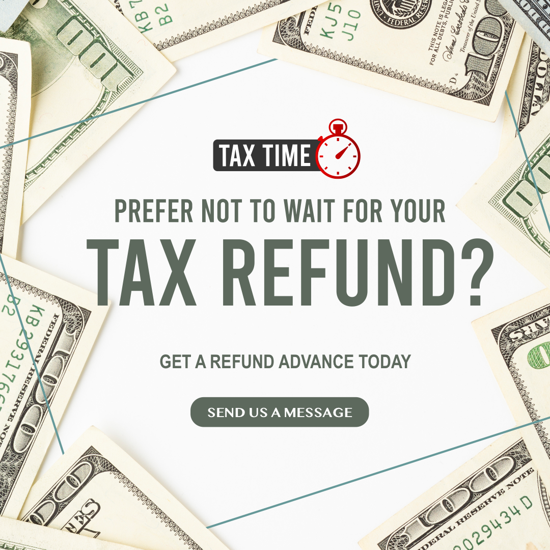 advance on tax refund